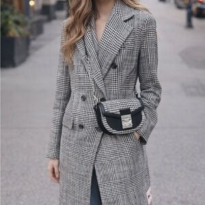 New MCM 2-Way Belt Bag W/ Coat (bundle set)